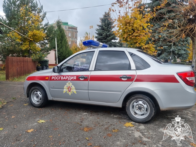 В Липецкой области росгвардейцы отработали свыше 160 сигналов «тревога»