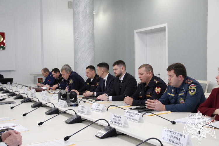 Росгвардия приняла участие в заседании межведомственной комиссии по профилактике правонарушений