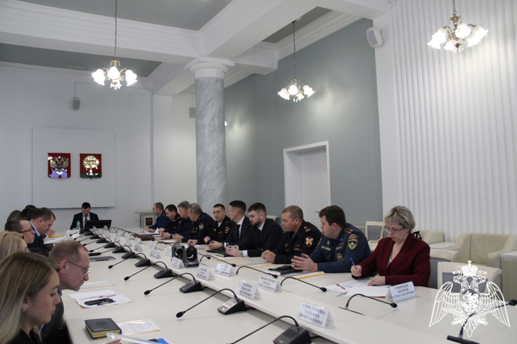 Росгвардия приняла участие в заседании межведомственной комиссии по профилактике правонарушений
