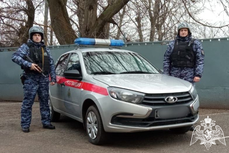 За месяц росгвардейцы отработали более 750 выездов по сигналу "Тревога"