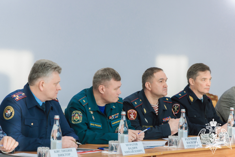 Начальник Управления Росгвардии по Липецкой области принял участие в совещании оперативного штаба