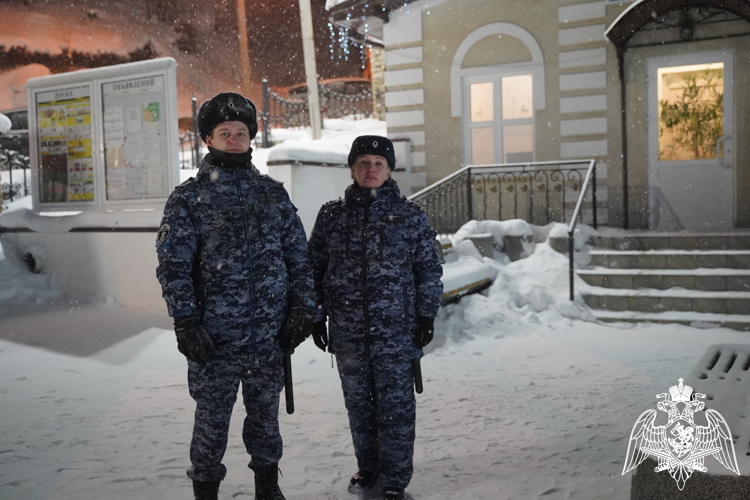 Росгвардия обеспечила правопорядок и общественную безопасность в рождественскую ночь