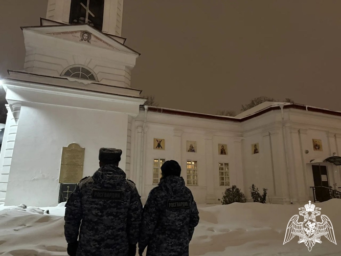 Росгвардия обеспечила правопорядок и общественную безопасность в рождественскую ночь