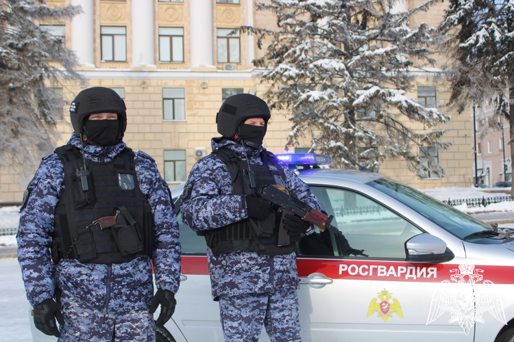 Росгвардейцы более 500 раз выезжали по сигналу «тревога» в феврале