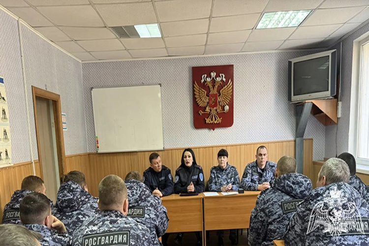 В Липецке росгвардейцы провели техническую конференцию по обеспечению безопасности дорожного движения