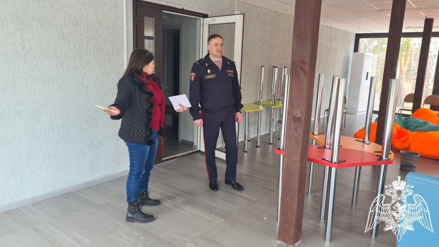 В Липецкой области Росгвардия начала проверки антитеррористической защищенности оздоровительно-образовательных объектов региона 
