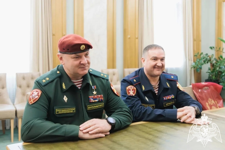 Первый заместитель командующего Центральным округом Росгвардии провел рабочую встречу с губернатором Липецкой области