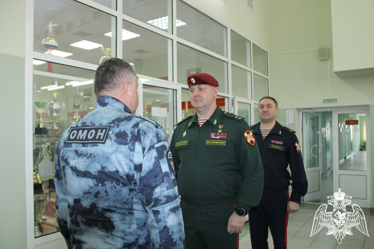 Росгвардия отметила день образования ОМОН в Липецкой области