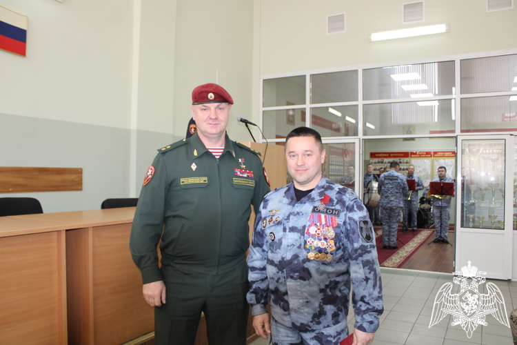 Росгвардия отметила день образования ОМОН в Липецкой области