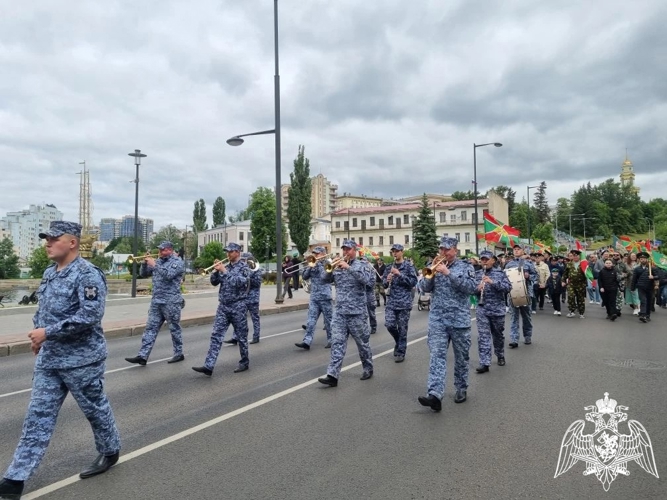  В Липецке росгвардейцы приняли участие в мероприятиях, посвященных Дню пограничника 