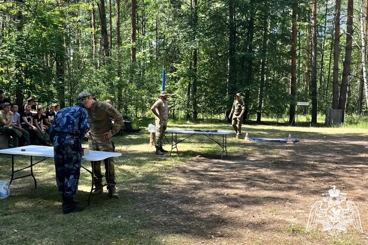В Липецкой области росгвардейцы стали соорганизаторами  военно-спортивной игры «Победа»