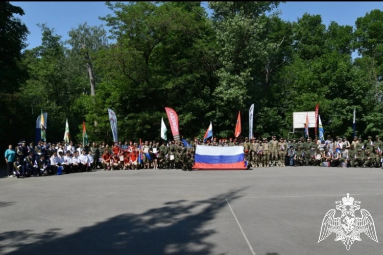 В Липецкой области росгвардейцы стали соорганизаторами военно-спортивной игры «Победа»