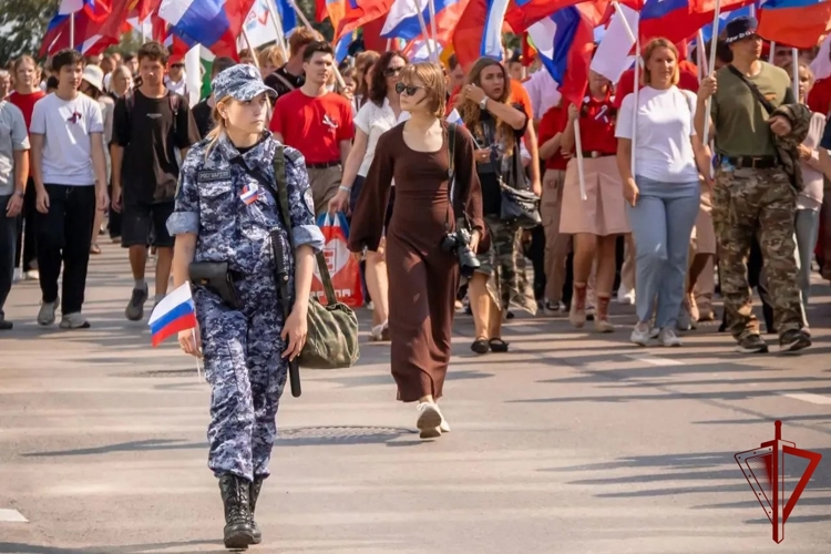 Липецкие росгвардейцы обеспечили безопасность на мероприятиях в выходные дни