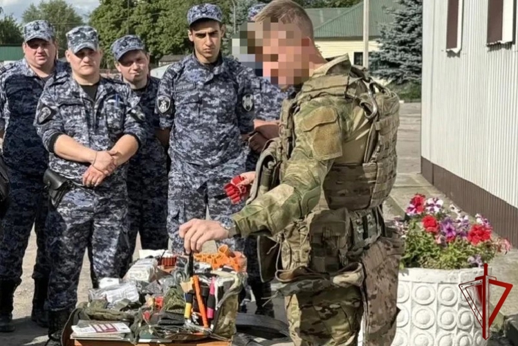 В Липецке сотрудники Росгвардии прошли курс тактической медицины