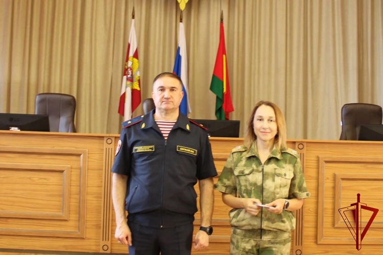 В Липецкой области вручили ведомственные награды  росгвардейцам