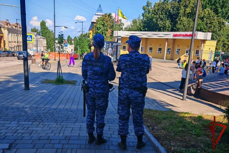 Росгвардия обеспечила безопасность в период проведения спортивных мероприятий в Липецке
