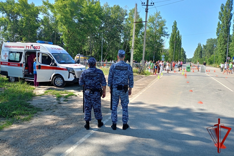 Росгвардия обеспечила охрану порядка во время проведения фестивалей в Липецке
