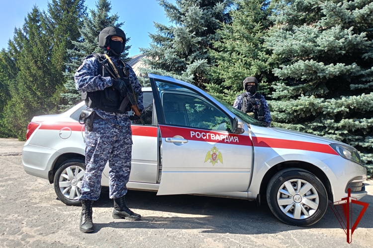 В Липецкой области росгвардейцы за 8 месяцев обеспечили защиту около  7 500 охраняемых объектов